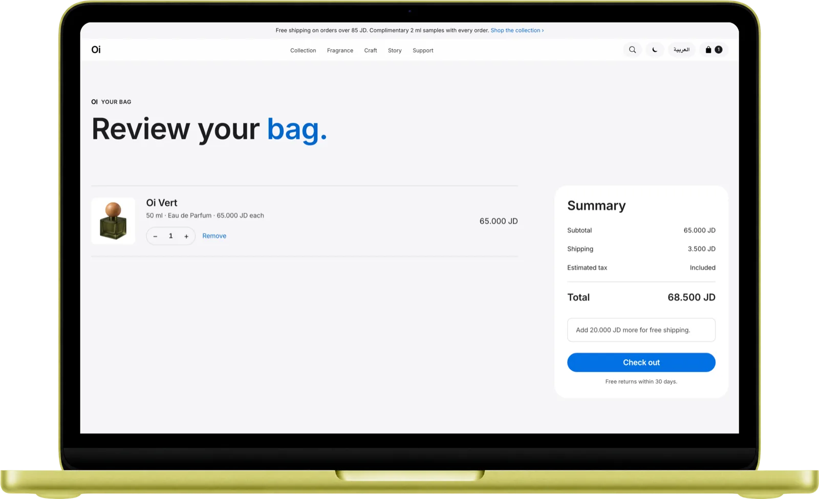 Bag review