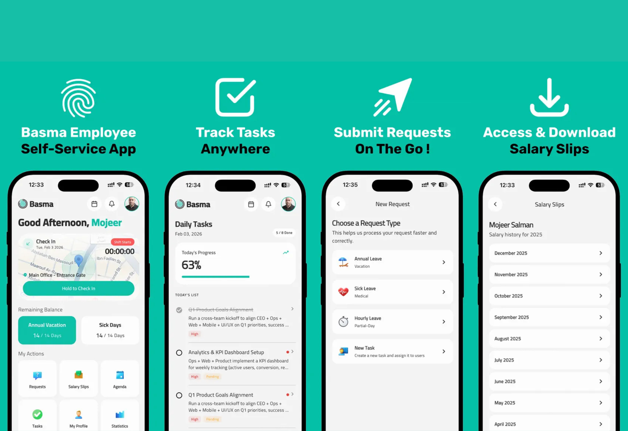 Basma — Attendance & workforce management