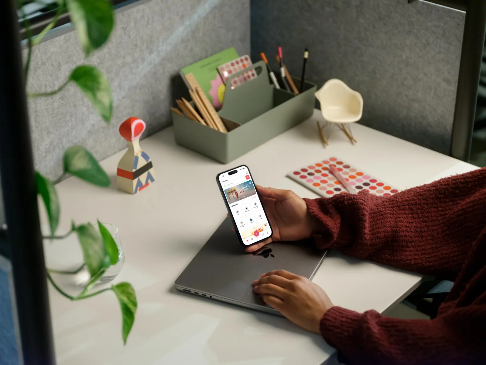 Hakk app screens