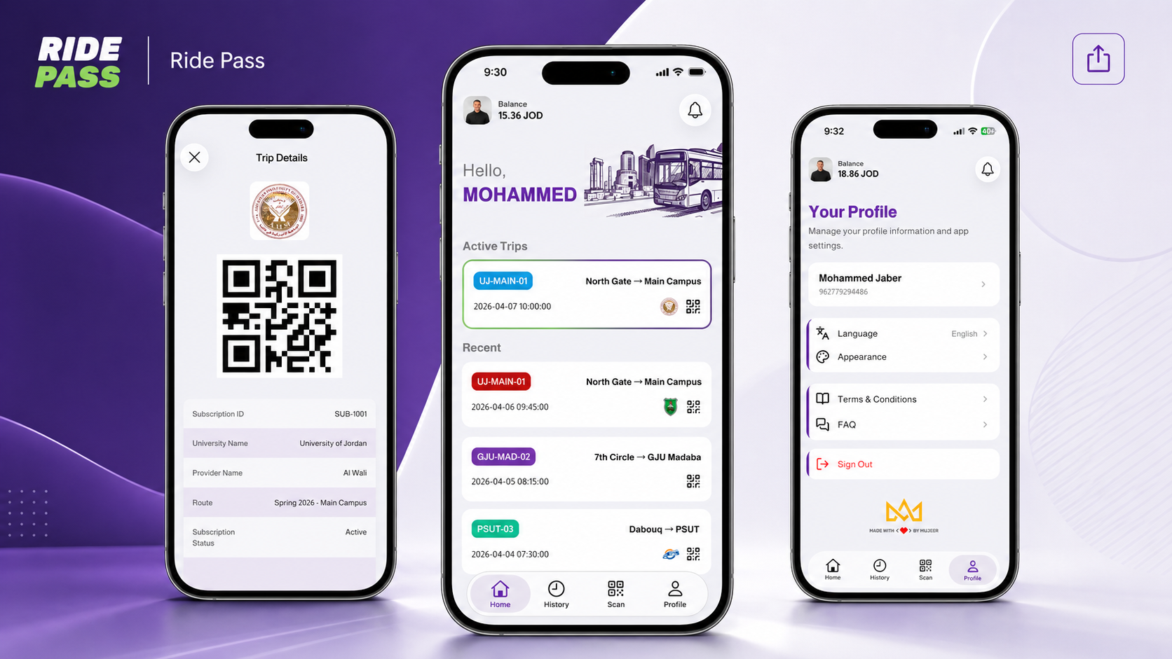 RidePass screenshot 1
