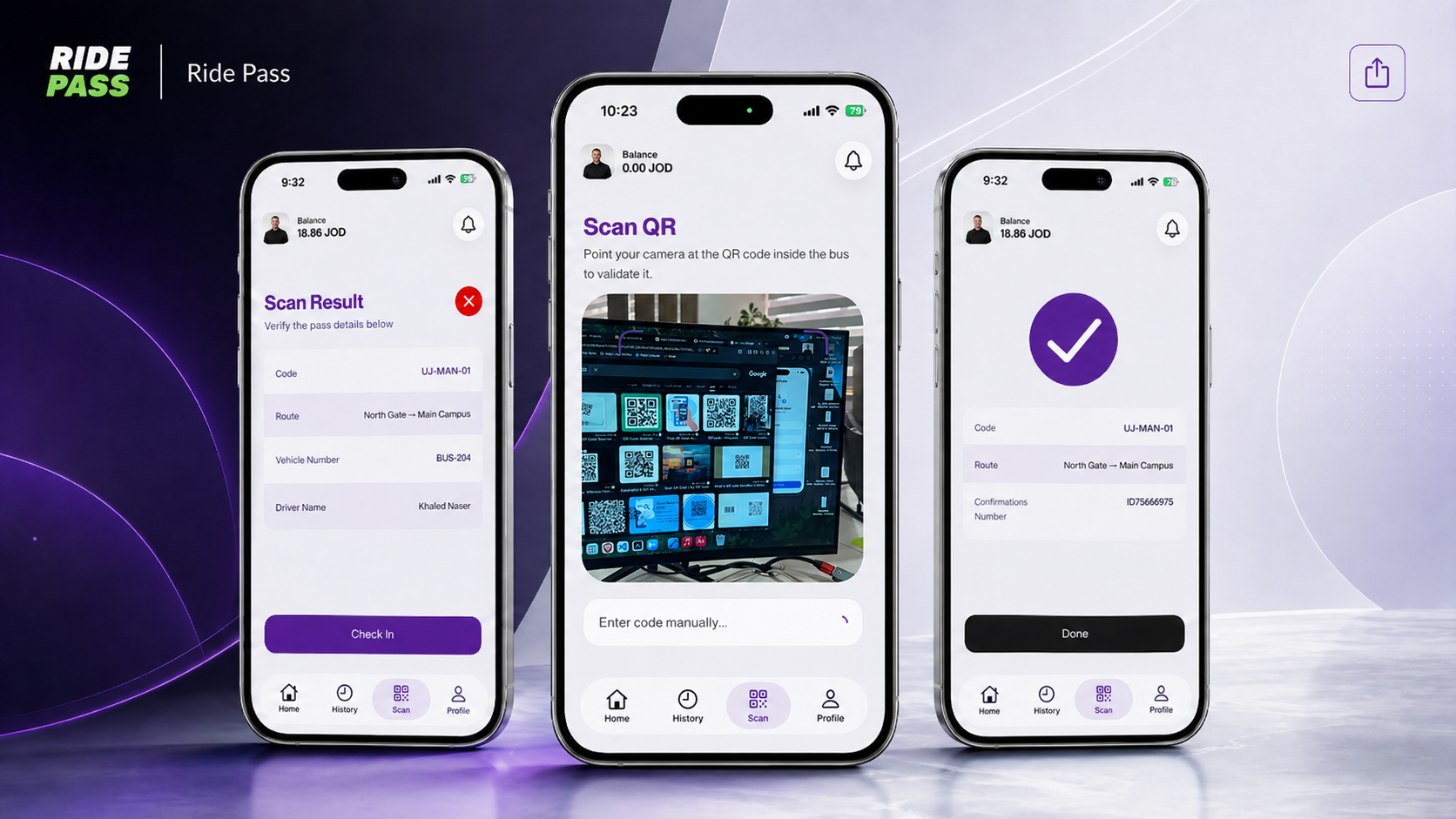 RidePass screenshot 1